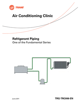 Refrigerant Piping One of the Fundamental Series