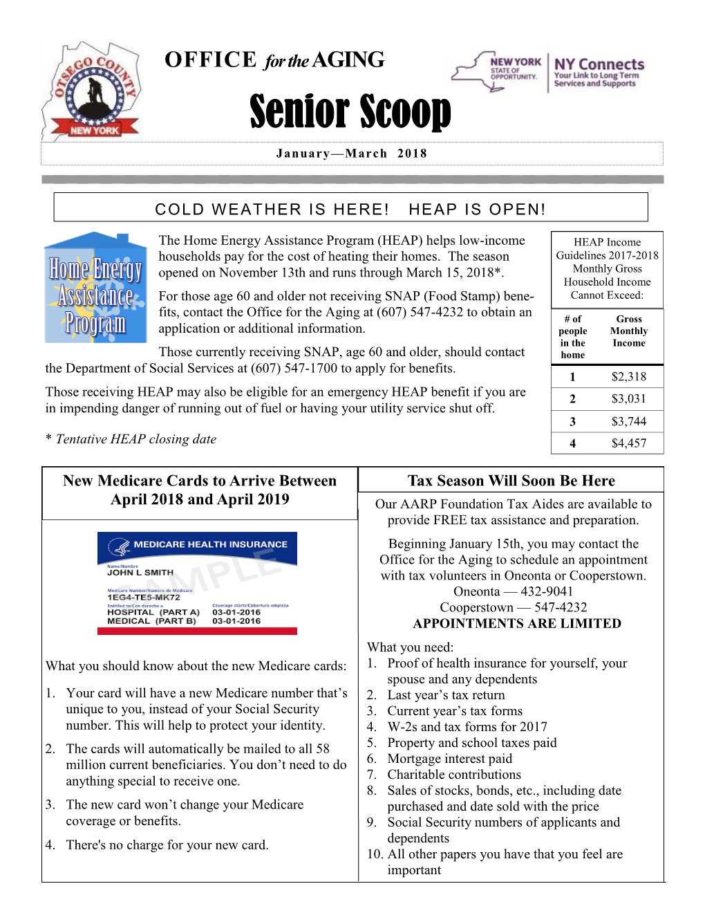 Senior Scoop