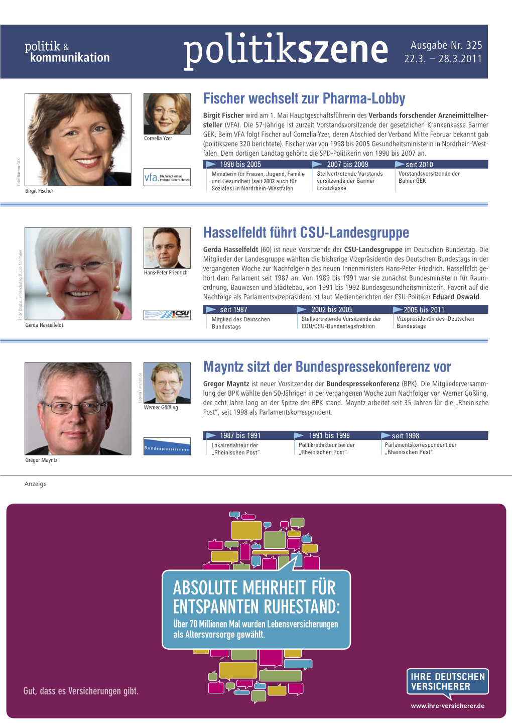 Hasselfeldt Führt CSU-Landesgruppe Gerda Hasselfeldt (60) Ist Neue Vorsitzende Der CSU-Landesgruppe Im Deutschen Bundestag