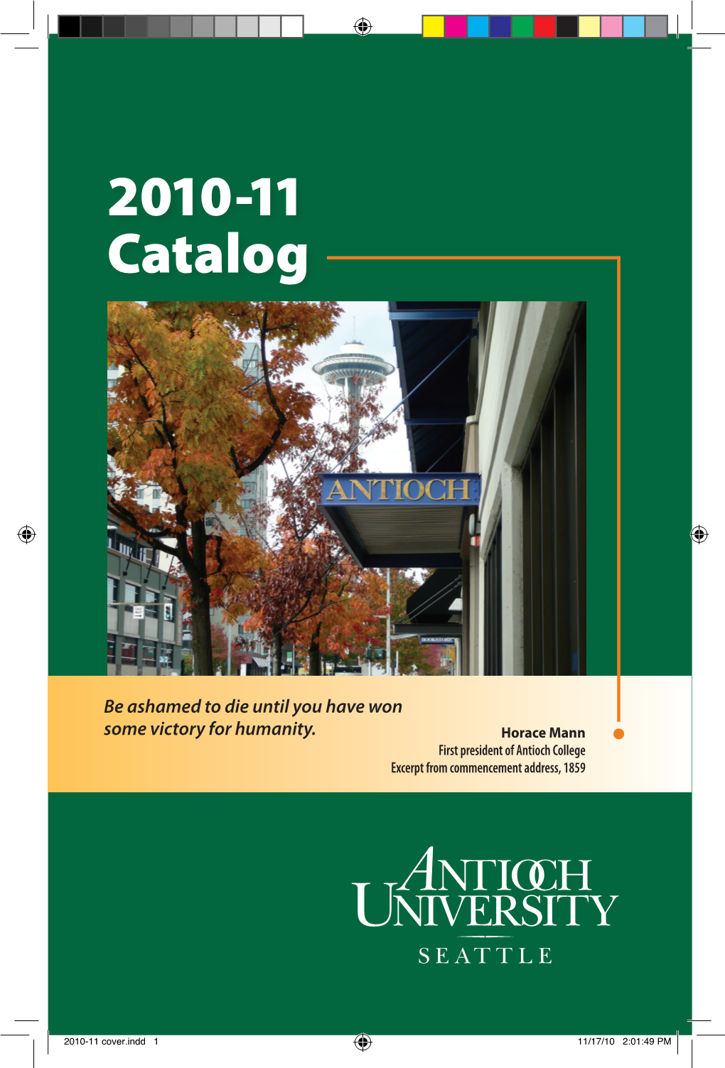 2010 -11 Catalog