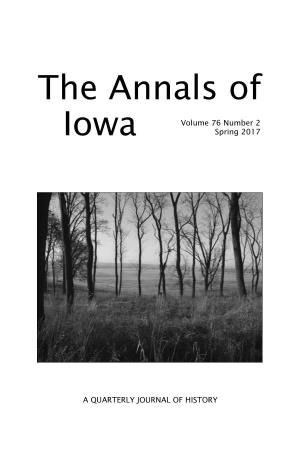 THE ANNALS of IOWA 76 (Spring 2017)