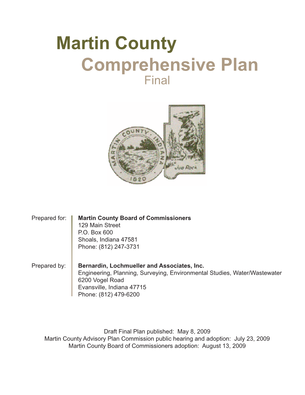 Martin County Comprehensive Plan Final
