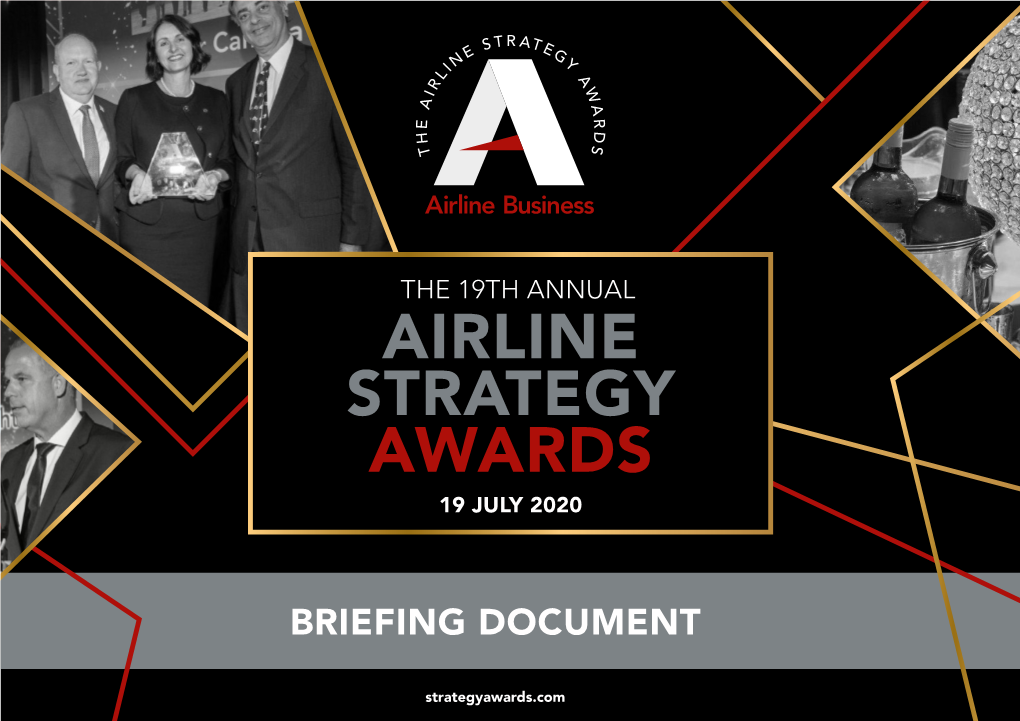 Airline Strategy Awards 19 July 2020