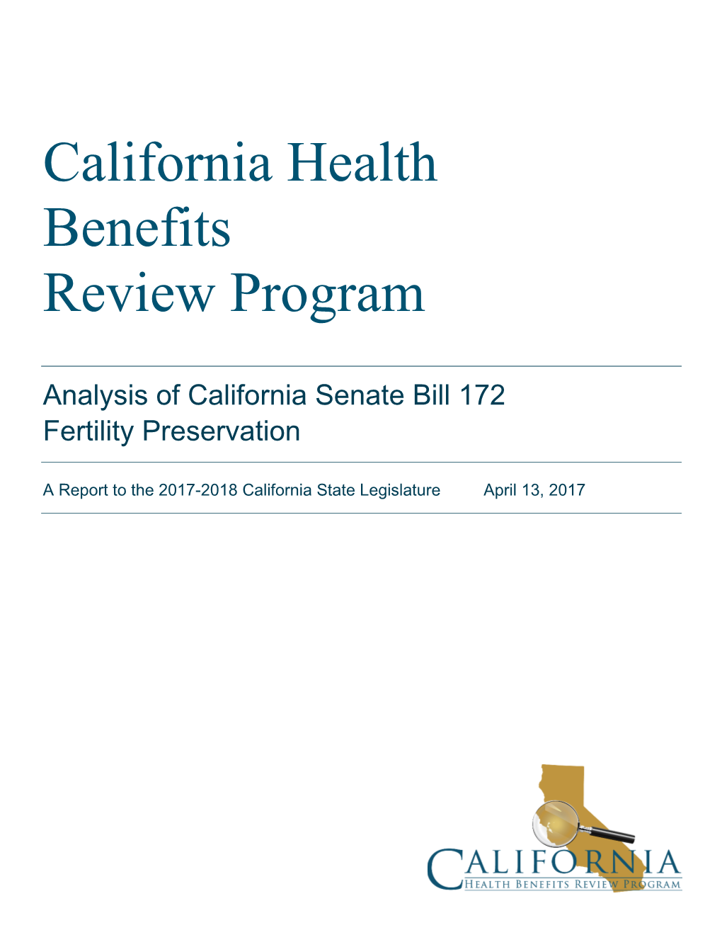 Background on Fertility Preservation