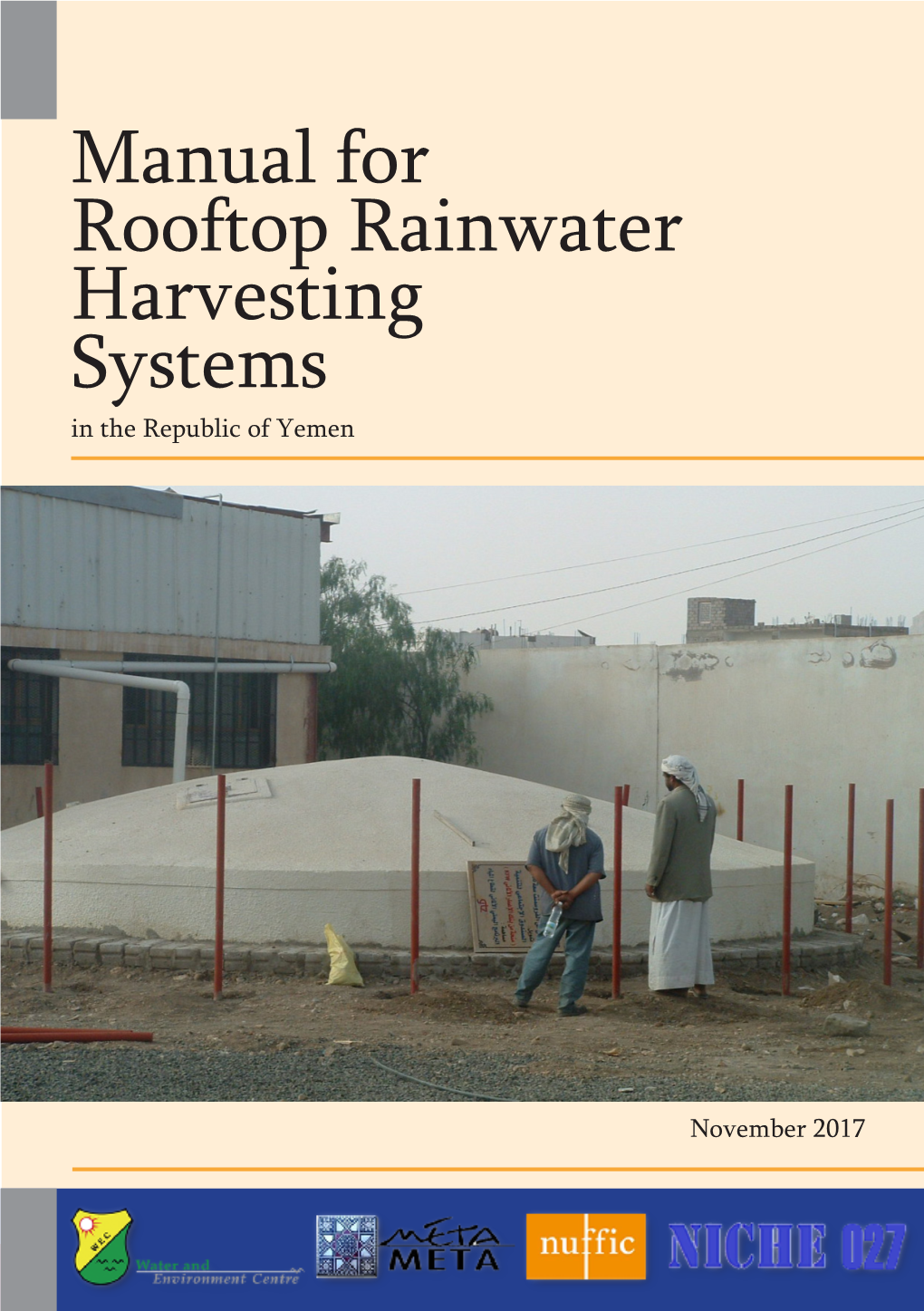 Manual for Rooftop Rainwater Harvesting Systems in the Republic of Yemen