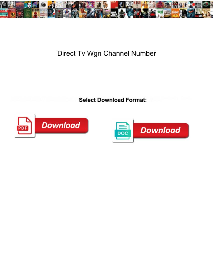 Direct Tv Wgn Channel Number