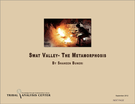 Swat Valley- the Metamorphosis