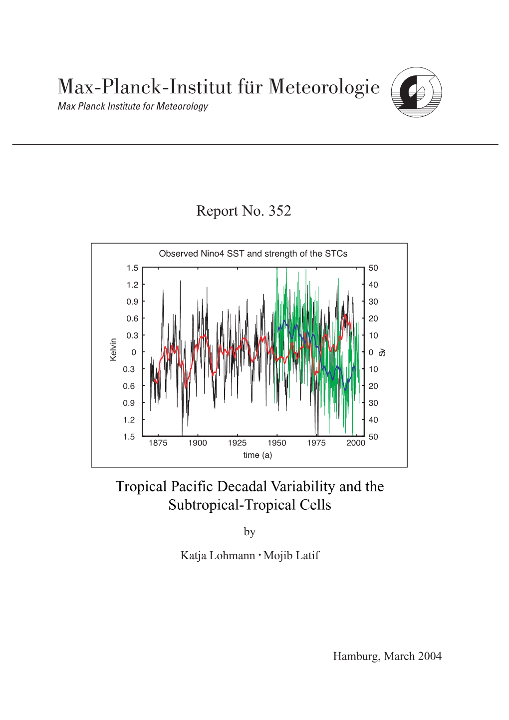 Tropical Pacific Decadal Variability and the Subtropical-Tropical Cells