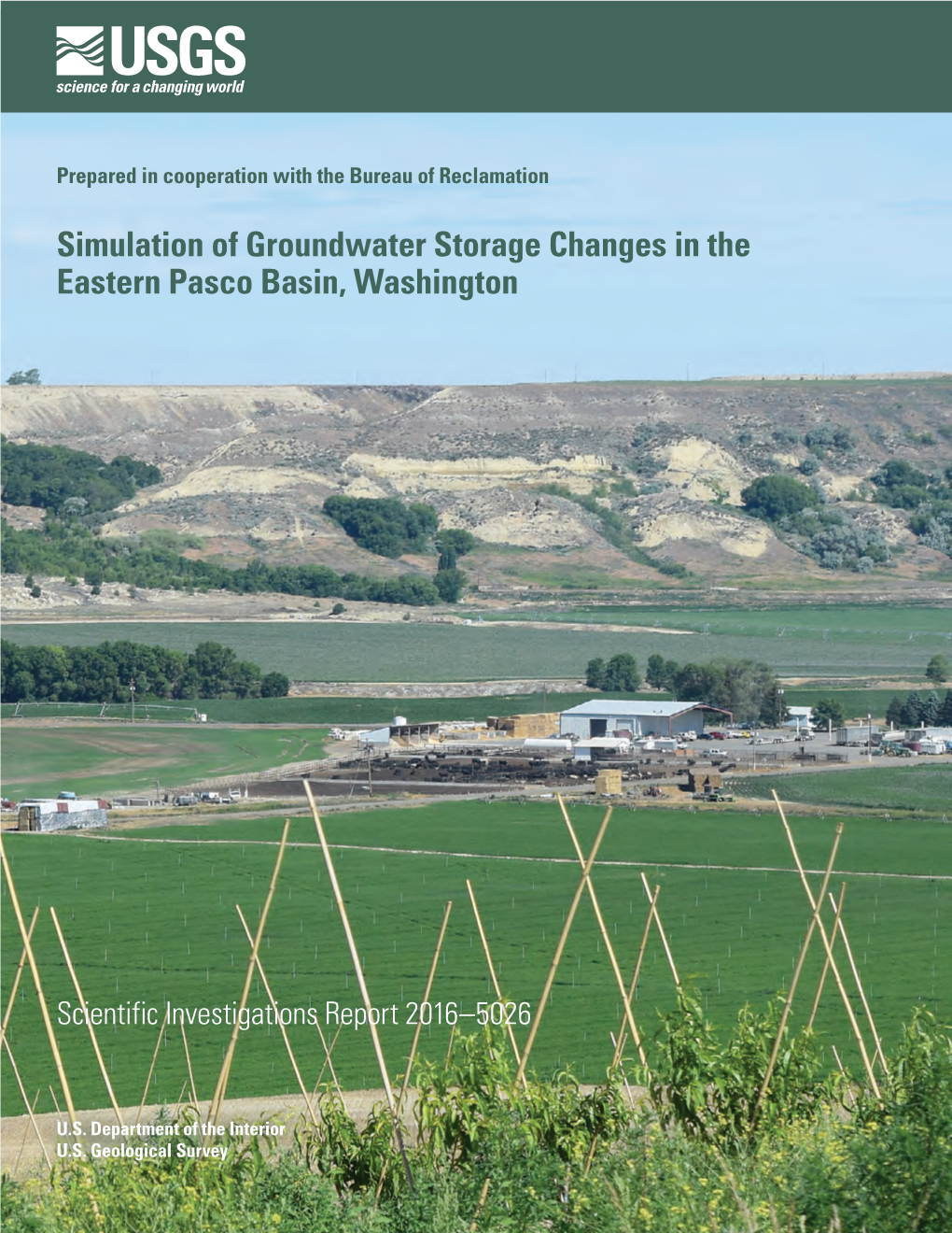 Simulation of Groundwater Storage Changes in the Eastern Pasco Basin, Washington