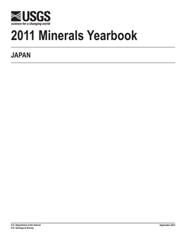 The Mineral Industry of Japan in 2011