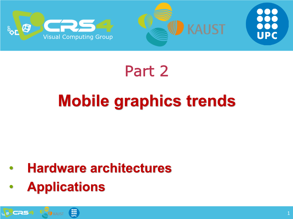 Mobile Graphics Trends