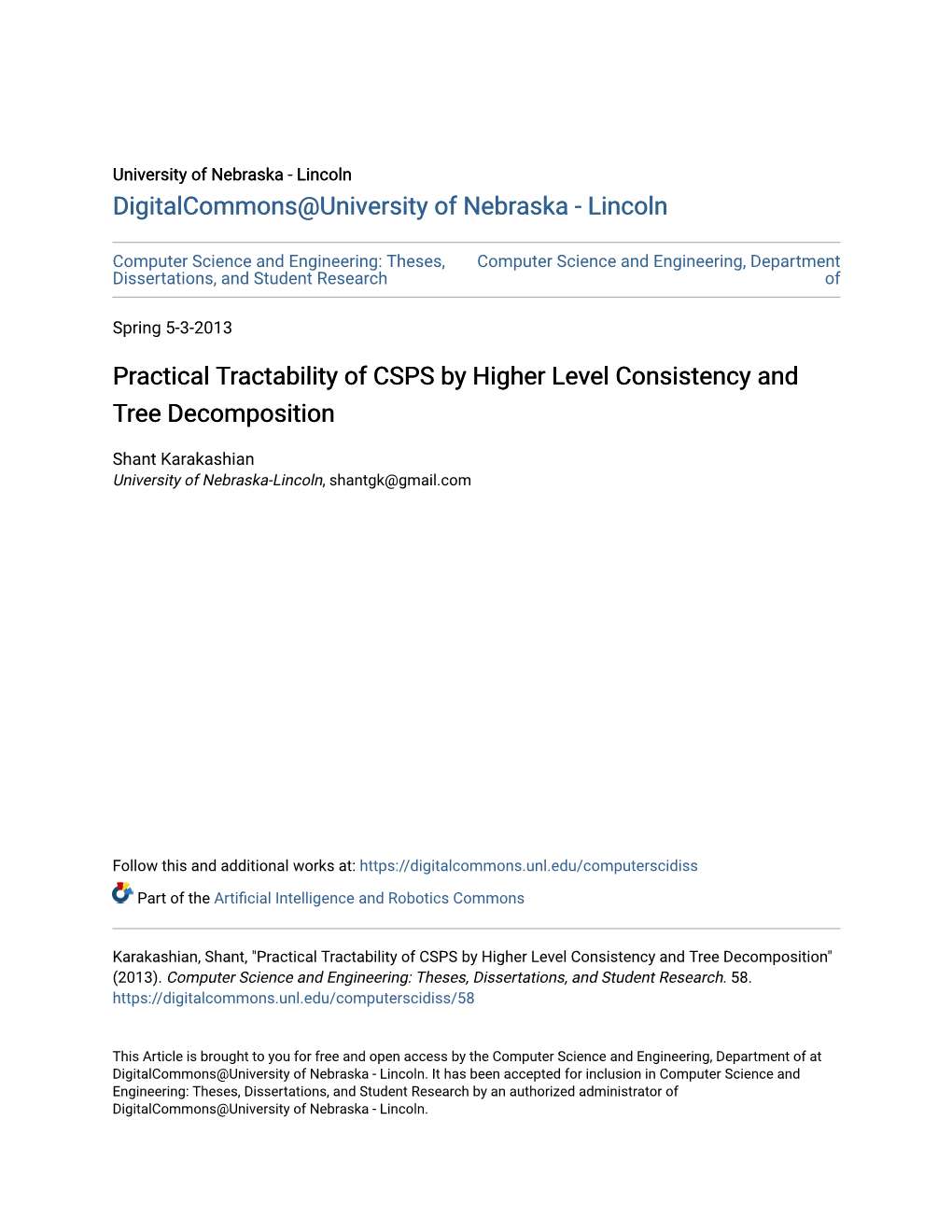 Practical Tractability of CSPS by Higher Level Consistency and Tree Decomposition