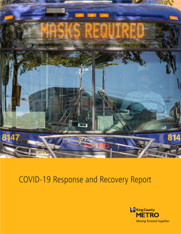 COVID-19 Response and Recovery Report