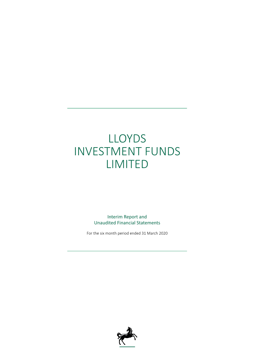 Lloyds Investment Funds Limited