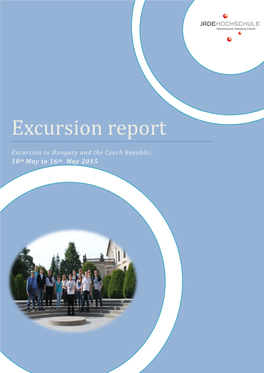 Excursion Report