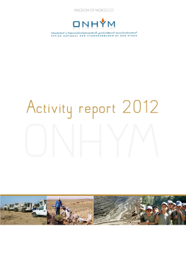 Activity Report 2012 ONHYM
