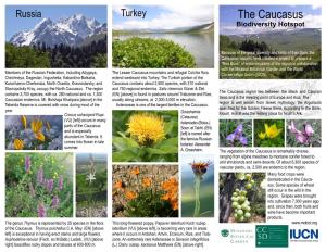 The Caucasus Biodiversity Hotspot