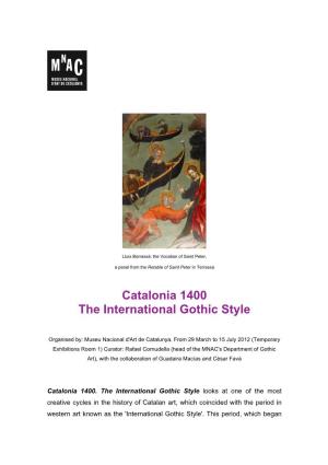 Catalonia 1400 the International Gothic Style