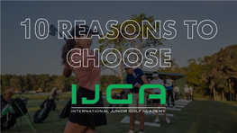 Best Junior Golf Facilities