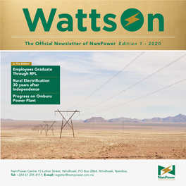 Watts on Edition 1 2020