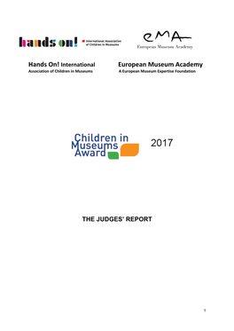 2017 CMA Judges' Report