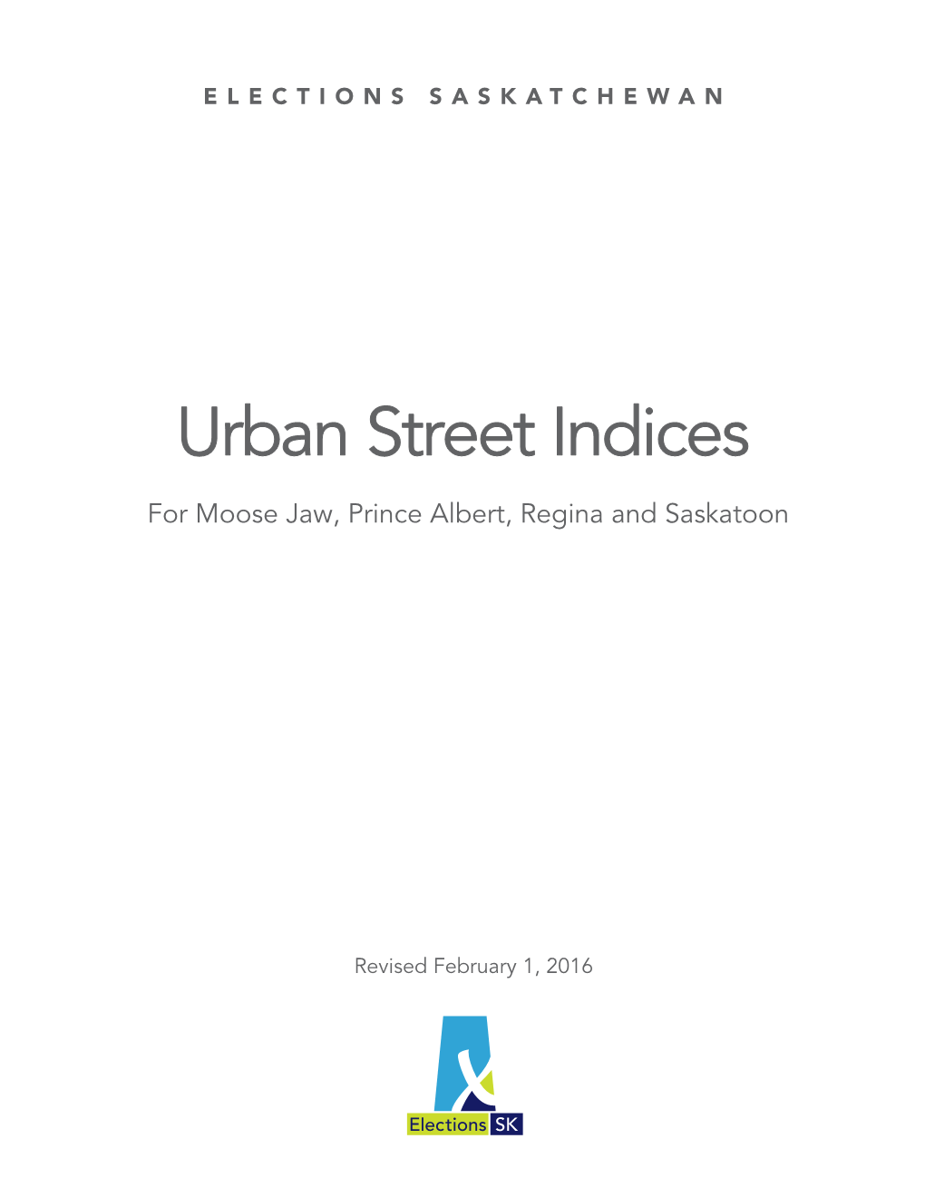 Urban Street Indices
