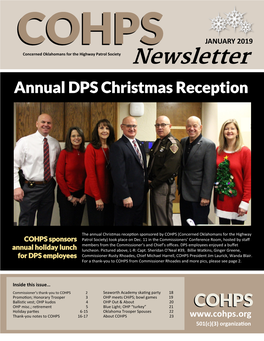 Newsletter Insideannual THIS ISSUE: DPS Christmas Reception