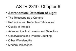 ASTR 2310: Chapter 6