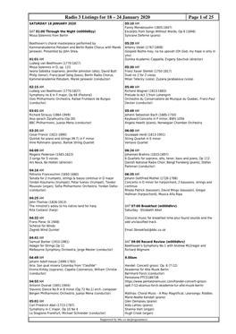 Radio 3 Listings for 18 – 24 January 2020 Page