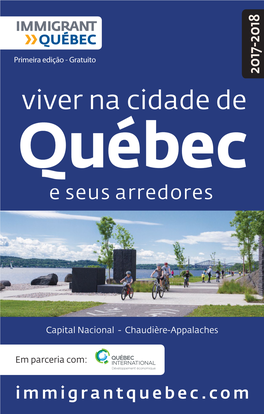 Viver Na Cidade De Québec E Seus Arredores