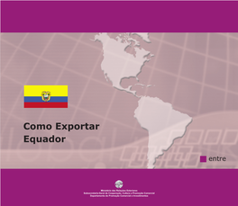 Como Exportar Equador