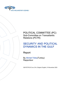 Security and Political Dynamics in the Gulf