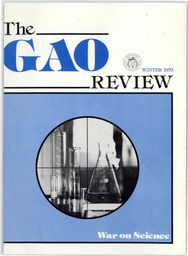 The GAO Review, Winter 1979