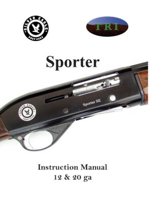 Sporter User Manual