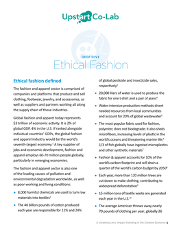 Ethical Fashion