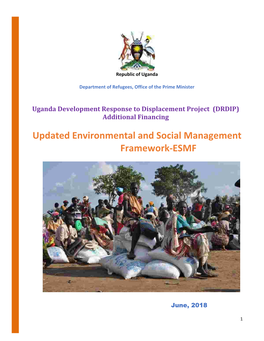 Updated Environmental and Social Management Framework-ESMF