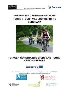 North West Greenway Network Route 1 - Derry/ Londonderry to Buncrana