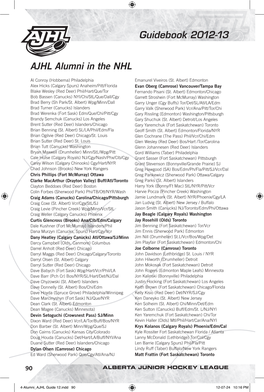 Guidebook 2012-13 AJHL Alumni in The