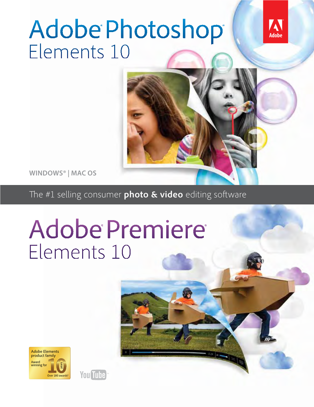 Adobe Photoshop Elements and Premiere Elements 10 Product