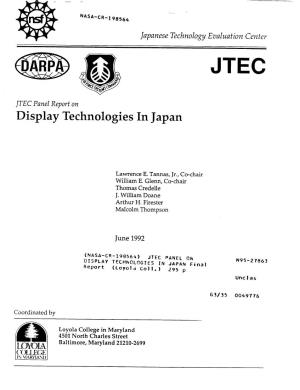 Display Technologies in Japan