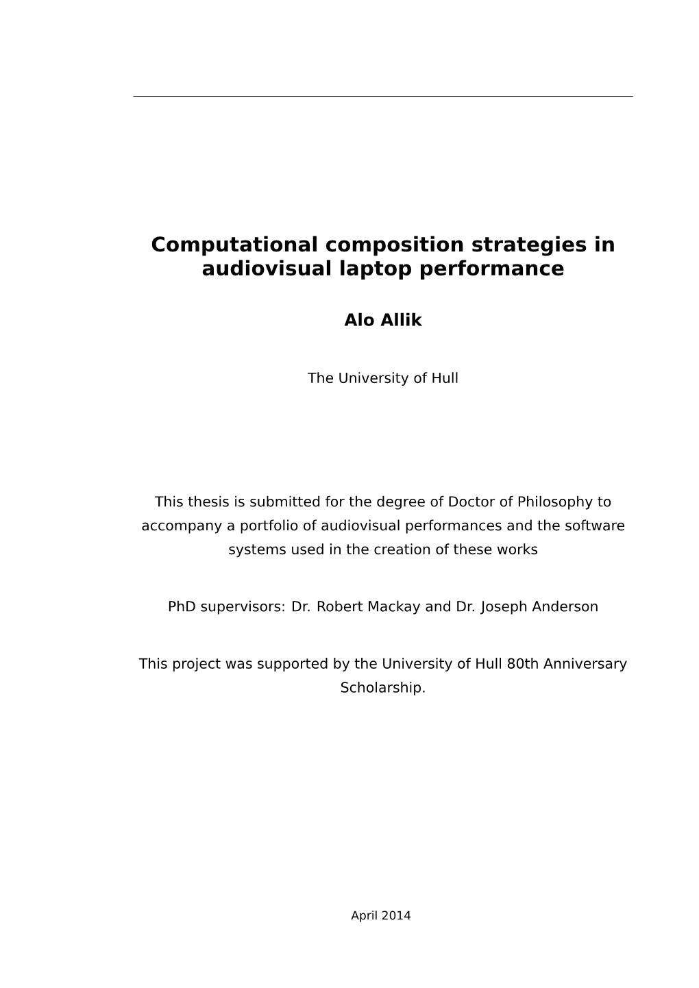 Computational Composition Strategies in Audiovisual Laptop Performance