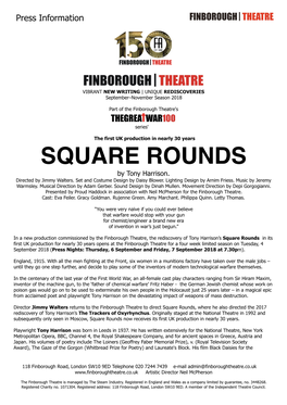 SQUARE ROUNDS by Tony Harrison