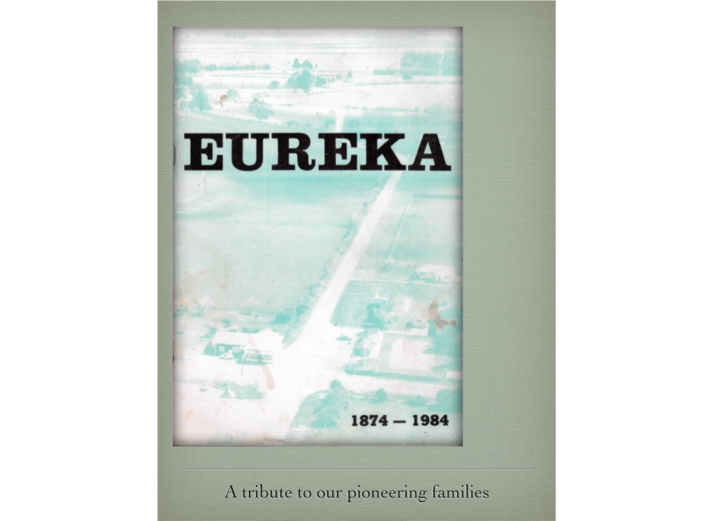 A Tribute to Our Pioneering Families FOREWORD
