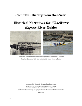 Columbus History from the River