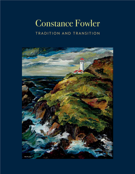 Constance Fowler TRADITION and TRANSITION