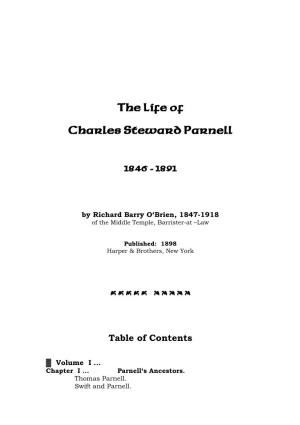 The Life of Charles Steward Parnell