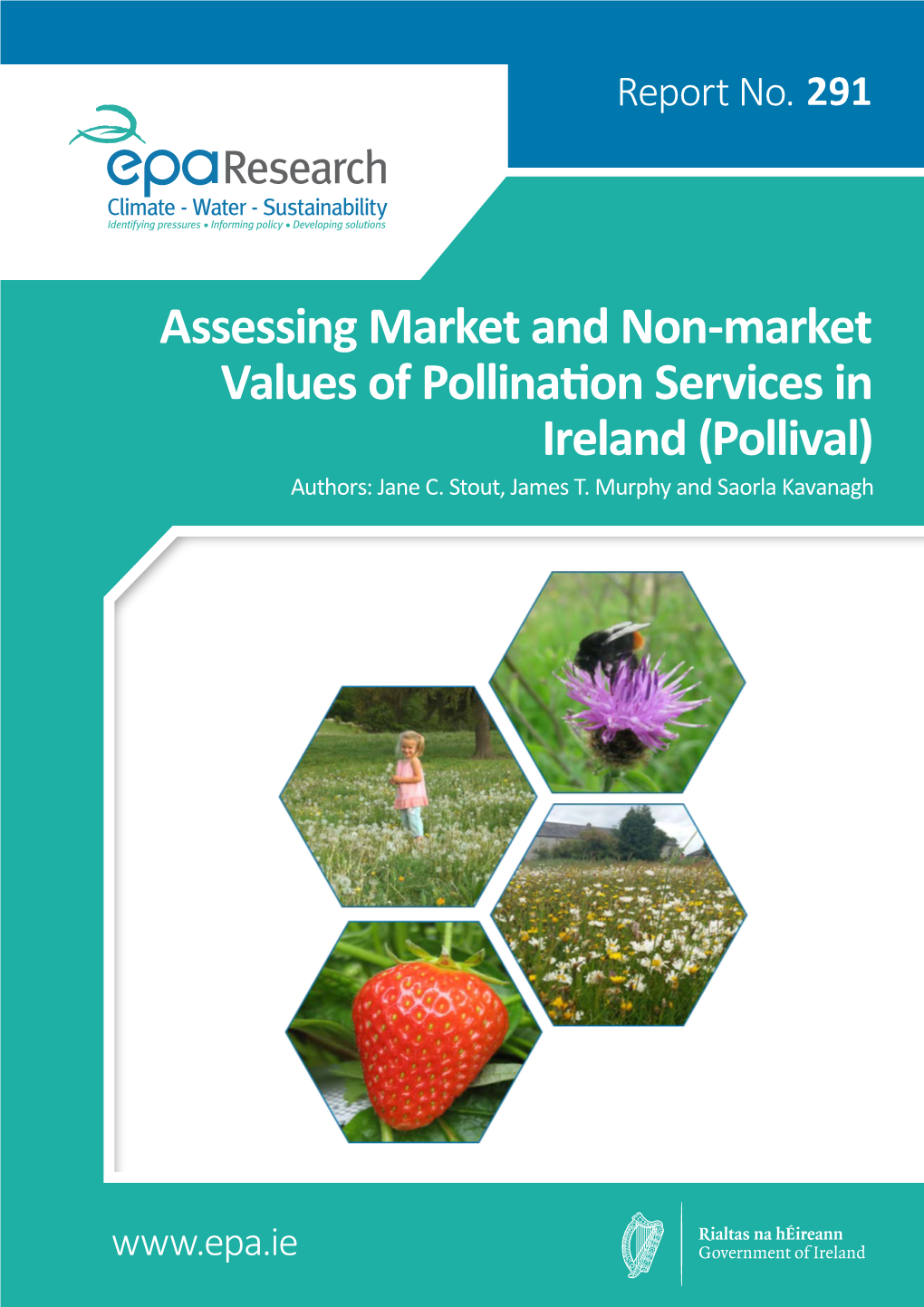 Assessing Market and Non-Market Values of Pollination Services in Ireland (Pollival) Authors: Jane C