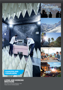 Living and Working Brochure Chancenland Vorarlberg