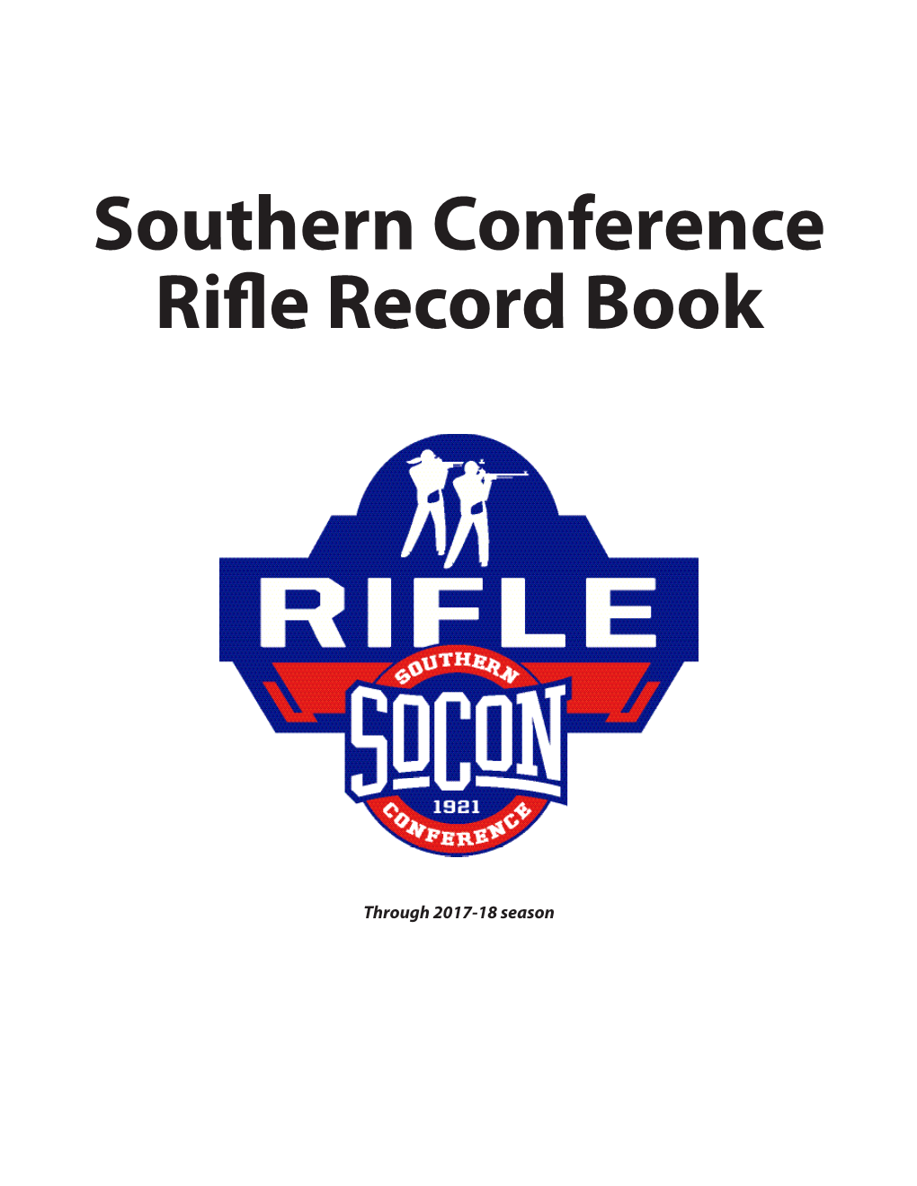 Southern Conference Rifle Record Book