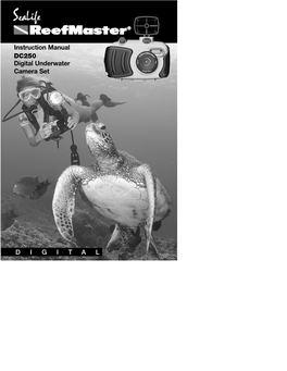 Instruction Manual DC250 Digital Underwater Camera Set